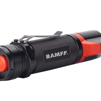 STKR BAMFF 8.0 Dual CREE LED Rechargeable Flashlight - 800 Lumens - Includes 1 x 18650
