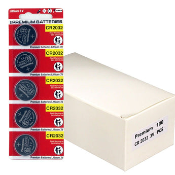 Panasonic CR2032 220mAh 3V Lithium (LiMnO2) Coin Cell Battery - 1 Piece Tear Strip, Sold Individually