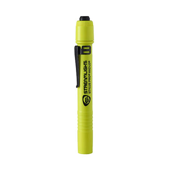 Streamlight Stylus Pro Haz-Lo LED Penlight - 105 Lumens - Class1, Div 1 - Includes 2 x AAA - Yellow