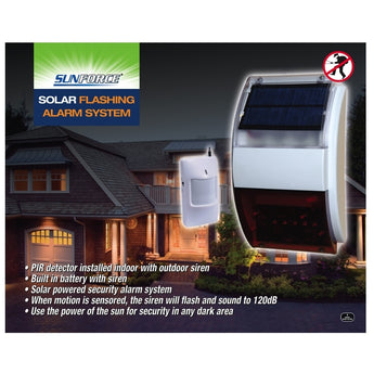 Sunforce 86319 Solar Flashling Alarm System