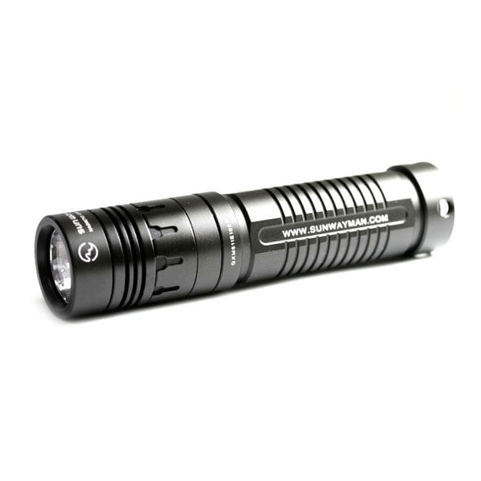 SUNWAYMAN M10A LED Flashlight with 140 Lumen CREE R5 LED - Uses 1xAA