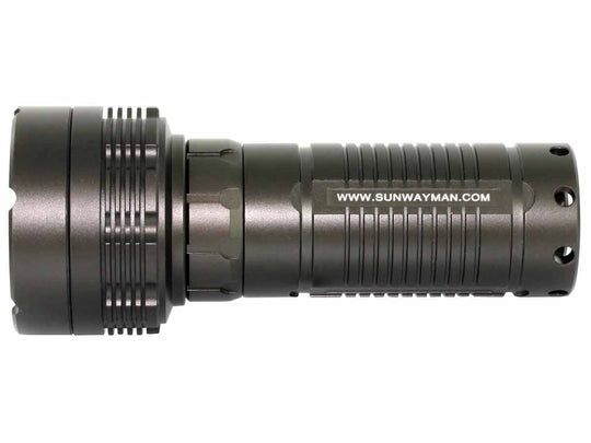 Sunwayman M30A-T6 Flashlight with Magnetic Control - CREE XM-L T6 LED - 338 Lumens - Uses 3 x AAs