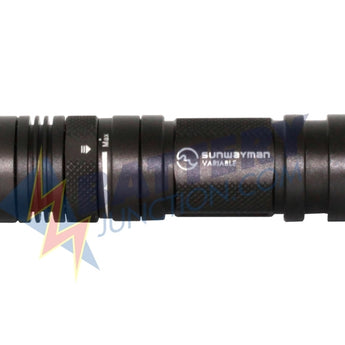 Sunwayman V11R Variable Output Flashlight with Magnetic Control - CREE XM-L T6 LED - Neutral White - 500 Lumens - Uses 1 CR123A/16340