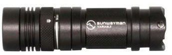 Sunwayman V11R Variable Output Flashlight with Magnetic Control - CREE XM-L2 U2 LED - 570 Lumens - Uses 1 x CR123A/16340