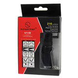 Sunwayman V11R Variable Output Flashlight with Magnetic Control - CREE XM-L2 U2 LED - 570 Lumens - Uses 1 x CR123A/16340