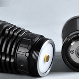 Sunwayman V60C Variable Output Flashlight with Magnetic Control - CREE XM-L T6 LED - 909 Lumens - Uses 3 x 18650s or 6 x CR123A/16340s