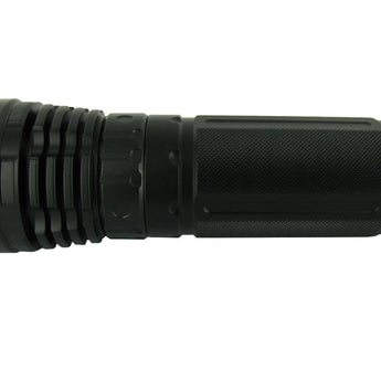 Sunwayman V60C Variable Output Flashlight with Magnetic Control - CREE XM-L T6 LED - 909 Lumens - Uses 3 x 18650s or 6 x CR123A/16340s