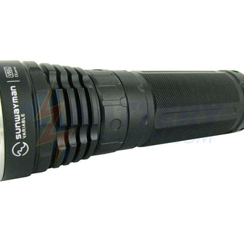 Sunwayman V60C Variable Output Flashlight with Magnetic Control - CREE XM-L T6 LED - 909 Lumens - Uses 3 x 18650s or 6 x CR123A/16340s