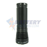 Sunwayman V60C Variable Output Flashlight with Magnetic Control - CREE XM-L T6 LED - 909 Lumens - Uses 3 x 18650s or 6 x CR123A/16340s