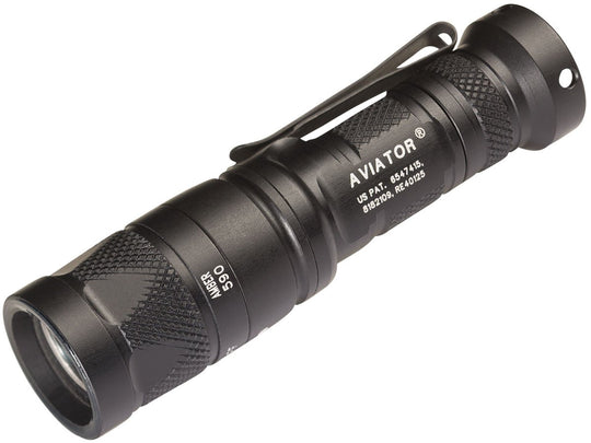 Surefire Aviator Dual Output Multi-Spectrum LED Flashlight - Angle Shot