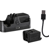 SureFire CH21 Charging Cradle for the XSC Series Lights - Includes 1 x B12 Battery and Cable