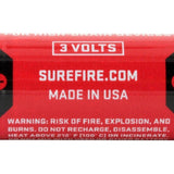 SureFire SF123A (800PK) CR123A 1550mAh 3V Lithium Primary (LiMNO2) Button Top Batteries - Case of 800