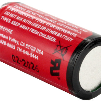 SureFire CR123A Lithium Battery - Bottom Shot