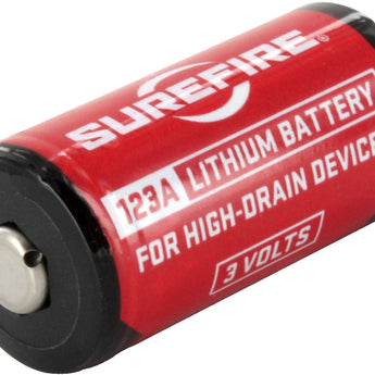SureFire CR123A Lithium Battery - Standing Shot