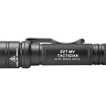 Surefire E2T-MV Tactician Dual-Output LED Flashlight - 800 Lumens - Uses 2 x CR123A