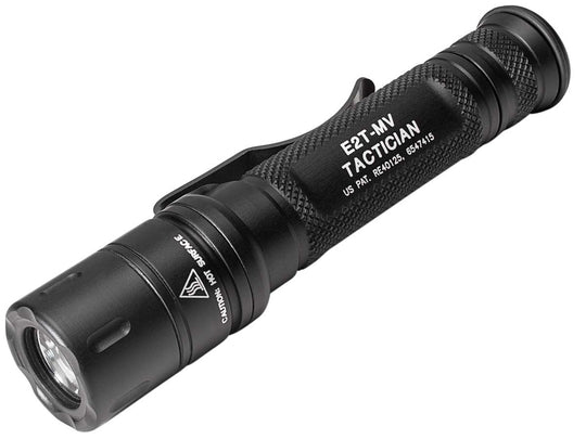 Surefire E2T-MV Tactician Dual-Output LED Flashlight - 800 Lumens - Uses 2 x CR123A