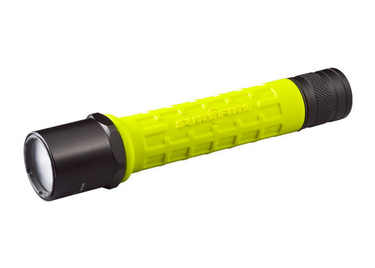 SureFire G3L Fire Rescue LED Flashlight - 80 Lumens - Includes 3 x CR123As (G3L-FYL)