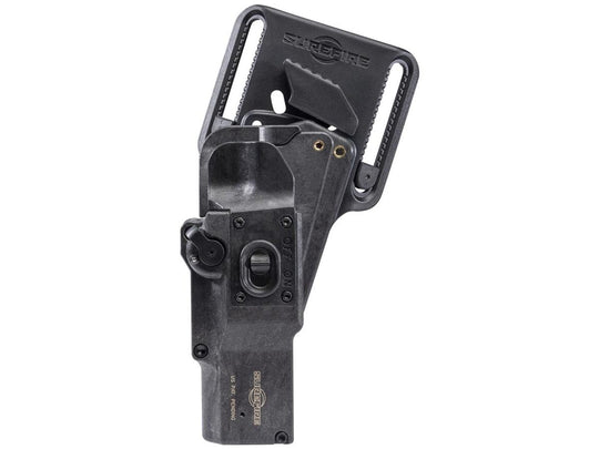 SureFire HD1-L-PRO Masterfire Rapid Deploy Holster - Left Hand - Black with Cover