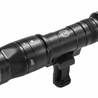 SureFire M340V Mini IR Scout Light Pro Compact LED Weapon Light - 250 Lumens - 100mW - Includes 1 x CR123A, MLOK Mount and Z68 Tailcap - Black or Tan