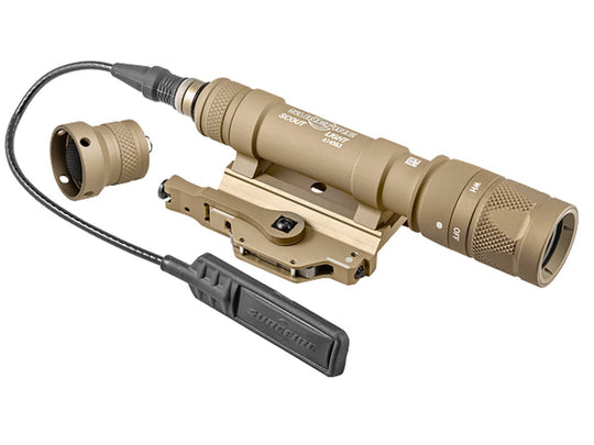SureFire M620V ScoutLight WeaponLight w/ White & Infrared Laser Sight - 150 Lumens - Tan - Uses 2x CR123A batteries (M620V-A-TN)
