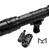 SureFire M640DF Dual Fuel Scout Light Pro LED Weapon Light - 1500 Lumens - Includes 1 x 18650, MLOK Mount and Z68 Tailcap - Black or Tan