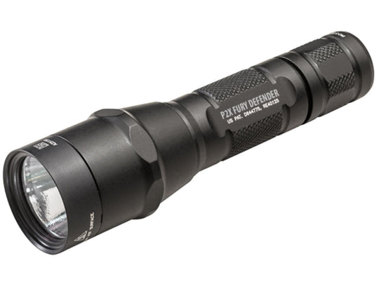 Surefire P2X Fury Defender LED Flashlight - Single Output - 600 Lumens - Uses 2 x CR123A (P2XD-A)