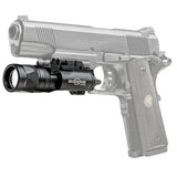 SureFire X300V-B IR Dual White / 120mW Infrared LED Weapon Light - T-Slot Mounting Rail - Fits Picatinny Railed Handguns, Long Guns - 350 Lumens - Includes 2 x CR123As