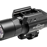 SureFire X400U-A-RD Ultra LED Weapon Light with 5mW Red Laser Sight - Universal and Picatinny Rail Mounts Fit Handguns, Long Guns - 600 Lumens - Includes 2 x CR123As