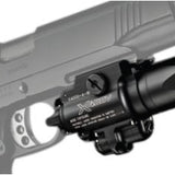SureFire X400U-A-RD Ultra LED Weapon Light with 5mW Red Laser Sight - Universal and Picatinny Rail Mounts Fit Handguns, Long Guns - 600 Lumens - Includes 2 x CR123As