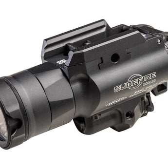 SureFire X400UH Ultra-High Output X-Series Pistol Light with Green Laser - Fits MASTERFIRE Rapid Deploy Holster (RDH) - Universal and Picatinny Rail Mount - 600 Lumens - Uses 2 x CR123As