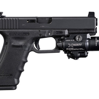 SureFire X400VH-B-IRC Weaponlight for the Masterfire System - 350 Lumens - Picatinny Rail Mount - White and IR LED - IR Laser - Uses 2 x CR123A