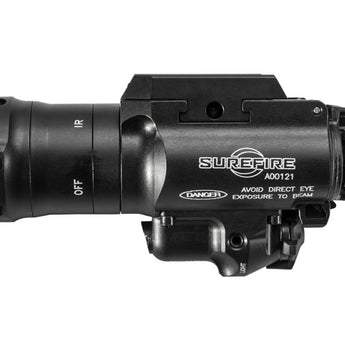 SureFire X400VH-B-IRC Weaponlight for the Masterfire System - 350 Lumens - Picatinny Rail Mount - White and IR LED - IR Laser - Uses 2 x CR123A