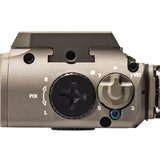 SureFire XVL2-IRC White and IR LED Weapon Light - 400 Lumens - 300mW - 520nm Green Laser - Includes 1 x CR123A - Black or Tan