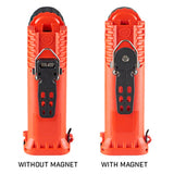 Streamlight Survivor Pivot USB Magnet LED Flashlight - 325 Lumens - USB Cord - Includes 1 x SL-B26 - With Non-Magnetic or Magnetic Clip - Yellow or Orange