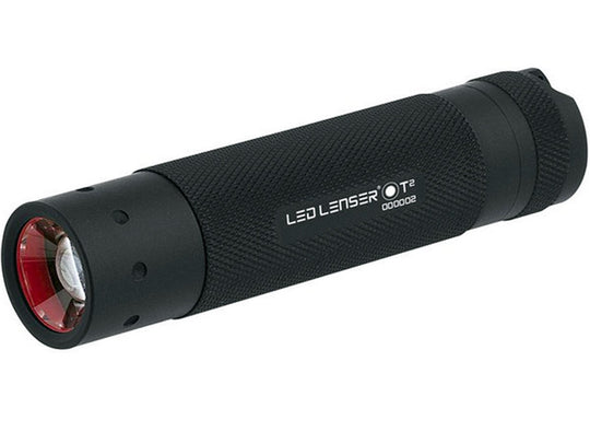 Ledlenser T2 LED Flashlight - 240 Lumens - Black Body - Uses 3 x AAA Batteries