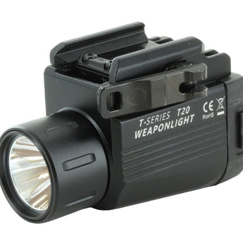 JETBeam T20 Rechargeable LED Weapon Light - CREE XP-L HI - 520 Lumens - Includes 1 x 16340