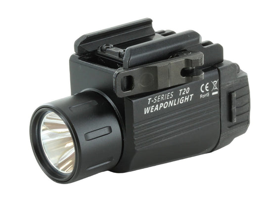 JETBeam T20 Rechargeable LED Weapon Light - CREE XP-L HI - 520 Lumens - Includes 1 x 16340