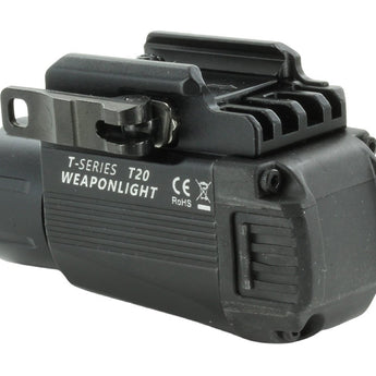 JETBeam T20 Rechargeable LED Weapon Light - CREE XP-L HI - 520 Lumens - Includes 1 x 16340