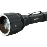 nextorch t20l lep flashlight angled down and to the left
