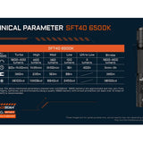 Acebeam T35 USB-C Rechargeable LED Flashlight - 1900 or 1600 Lumens - Cool or Neutral White Luminus SFT40 - Includes 1 x 18650 - Black or Coyote