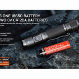 Acebeam T35 USB-C Rechargeable LED Flashlight - 1900 or 1600 Lumens - Cool or Neutral White Luminus SFT40 - Includes 1 x 18650 - Black or Coyote