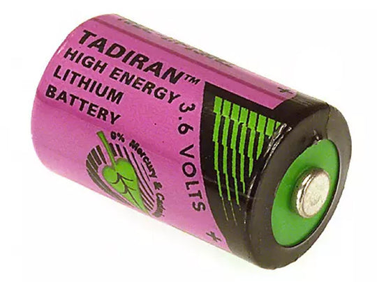 Tadiran TL5101 1/2 AA cell MBU Series 3.6V Lithium (Li-SOCI2) Bobbin Wound - Tray of 90