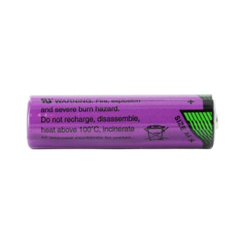 Tadiran iXtra Series AA 2400mAh 3.6V Lithium Thionyl Chloride (Li-SOCI2) Button Top Battery - Tray of 45