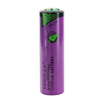 Tadiran iXtra Series AA 2400mAh 3.6V Lithium Thionyl Chloride (Li-SOCI2) Button Top Battery - Tray of 45