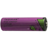 Tadiran iXtra Series AA 2400mAh 3.6V Lithium Thionyl Chloride (Li-SOCI2) Button Top Battery - Tray of 45