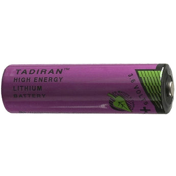 Tadiran iXtra Series AA 2400mAh 3.6V Lithium Thionyl Chloride (Li-SOCI2) Button Top Battery - Tray of 45
