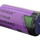 Tadiran TL5930 iXtra Series 3.6V 19Ah Lithium (Li-SOCI2) D Cell - Angle Shot