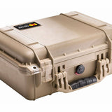 Pelican 1450 Medium Watertight Case with Foam - Black, Orange, Green, Yellow, Tan,  or Silver