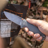 SOG Tellus FLK Folding Knife - Olive Drab, Wolf Gray, or Blaze