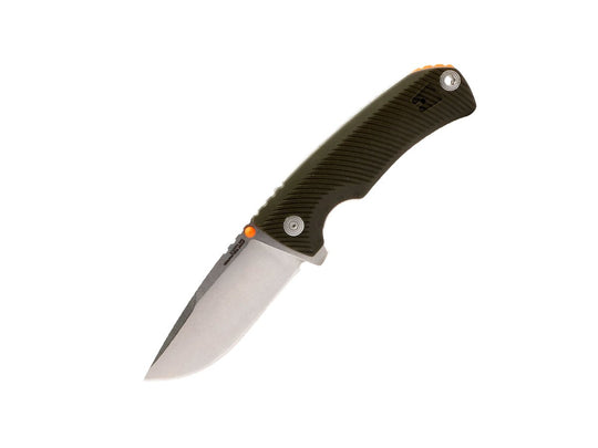 SOG Tellus FLK Folding Knife - Olive Drab, Wolf Gray, or Blaze